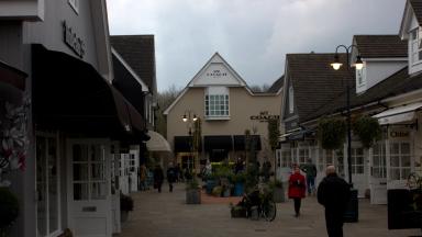 Exterior view of Bicester Village