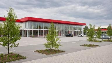 Exterior view of Factory Outlets