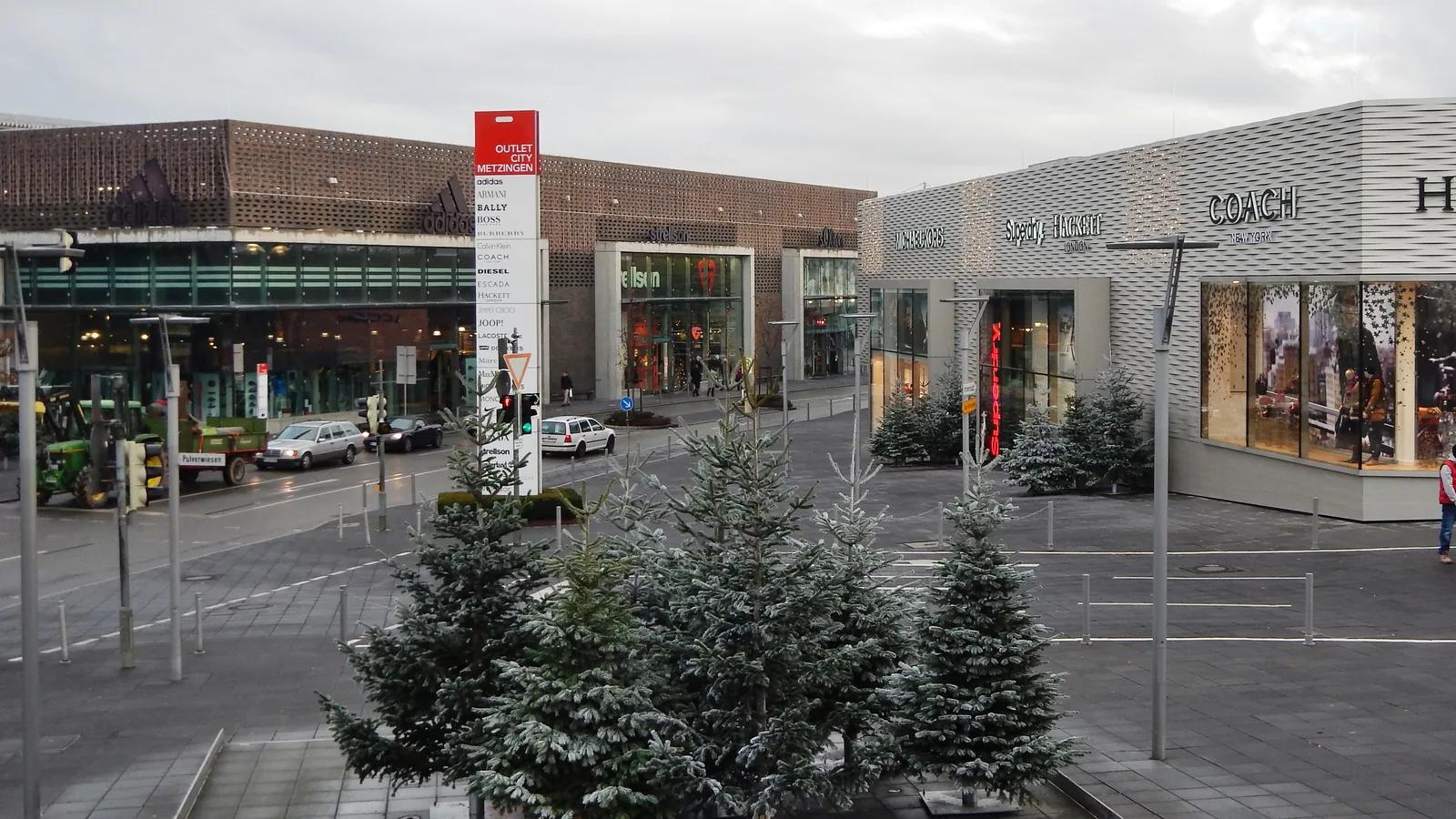 Outletcity Metzingen designer outlet centre in Metzingen, Germany
